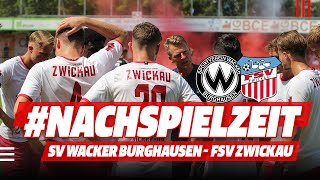 FSV TV  NACHSPIELZEIT  SV Wacker Burghausen  FSV Zwickau 11 10 Testspiel [upl. by Connett]