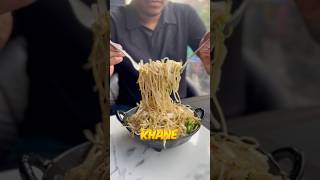 Eating only chowmein for a day challenge 🤤😱 yumvloger foodchallenge shrots chowmein eating [upl. by Aneerak936]