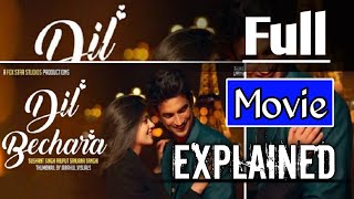 Dil bechara full Movie Explaination in hindi  Sushant Singh Rajput  filmy yaaro [upl. by Gustavus]