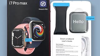 I7 Pro Max Smart Watch App Connection [upl. by Sherye]