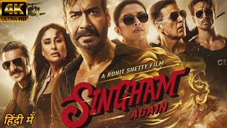 Singham Again Full Movie 2024। New Released Bollywood Action Movie in 4k। Ajay Devgan।Review amp Fact [upl. by Cavanagh]