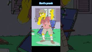 This is how Bart pranked the principal Season 21 Episode 14 shorts funny simpsons [upl. by Ardnovahs888]