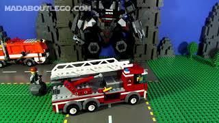 Lego Ninjago Fire Mech part 2 [upl. by Airtened478]