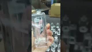 Custom perfume bottle manufacturer of super crystal flint glass bottle [upl. by Soiritos165]