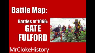 GCSE History  Saxons and Normans The Battle of Gate Fulford [upl. by Inavoig115]