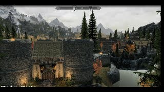 Radun Castle  Skyrim Special Edition House Mod for PC [upl. by Laehcar]