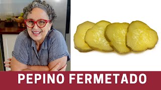 Como Hacer Pepinos Fermentados en Salmuera sin Vinagre  The Frugal Chef en Español [upl. by Nortad]