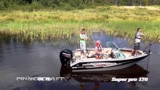 Princecraft  Super Pro 176 2014 Bateau de pêche  Fishing boat [upl. by Anwahsed]