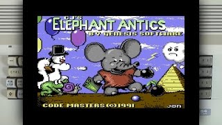 Elephant Antics on the Commodore 64 [upl. by Lorusso]