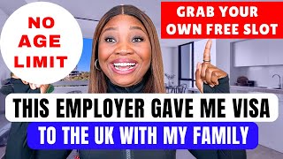 How I Got A Free Visa COS To The UK From This Employer  Grab Your Own Slot [upl. by Narad515]