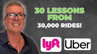 30 Lessons From 30000 UberLyft Rides [upl. by Rakso636]