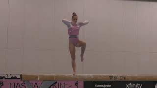 Ariana Frechette  Balance Beam  2024 Nastia Liukin Cup [upl. by Zerla]