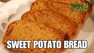 Sweet Potato Bread Recipe from McCall Farms  Making it Grow [upl. by Norbert]