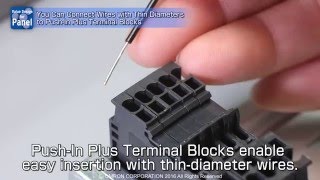 PushIn Plus Terminal  Thin wire compatible [upl. by Searle]