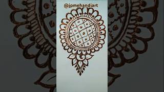 Easy tikki mehndi design [upl. by Aneerbas372]