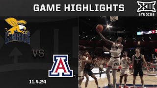 Canisius vs 10 Arizona Game Highlights  202425 Big 12 Men’s Basketball [upl. by Snevets]