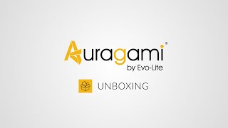 Unboxing the Auragami Flexible LED Light Sheet [upl. by Kennie]