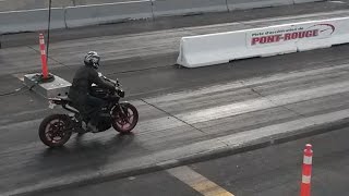 Zero motorcycles drag racing ELECTRIC [upl. by Dyal]