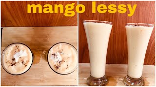 mango lessihow to make yummy mango lessi [upl. by Lavine]