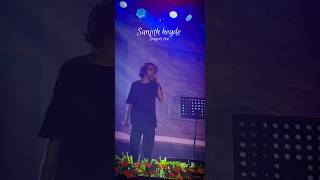 Sanjith hegde live concertGaatiya iliduviral trending sanjithhegde music live shorts [upl. by Aubrey]