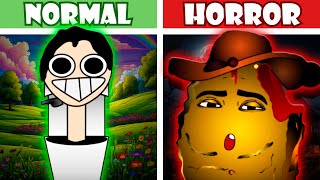 NEW UPDATE Incredibox Sprunki Max design pro  Horror VS Normal [upl. by Abibah664]