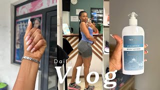 VLOG NAIL APPOINTMENT  GROCERY SHOPPING  DANCE PARTY [upl. by Uok]