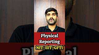 NITIIITGFTI 2024 Physical Reporting Urgent Official Notification✅  CSAB Counselling 2024 josaa [upl. by Aramen822]