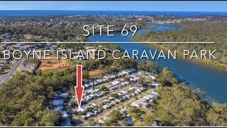 Site 69 Boyne Island Caravan Park [upl. by Anaylil46]