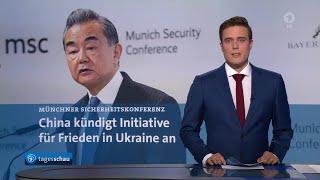 tagesschau 2000 Uhr 18022023 [upl. by Aslehc]