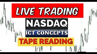 NQ Live Tape Reading On US Election Day 5th November 2024 [upl. by Richers14]