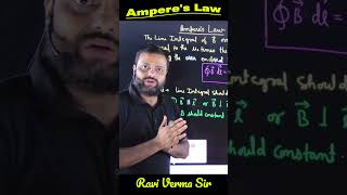 Amperes Law Force on Moving Charge in Magnetic Field neet2024 indore physics MagneticField [upl. by Vesta385]