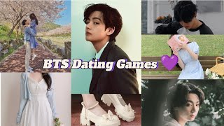 BTS DATING GAMES 💜🎁  BTS GAMES  BTS QUIZ 🤩 [upl. by Aden]