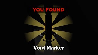 How to get VOID marker in FIND THE MARKERS Roblox  Updated 2024 [upl. by Anaehs934]