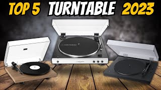 Best Turntable 2023  The Only 5 You Need to Know [upl. by Edya]