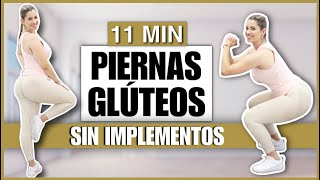 PIERNAS TONIFICADAS Y GLÚTEOS GRANDES  RUTINA DE EJERCICIOS EN CASA SIN PESAS  NatyGlossGym [upl. by Samford36]