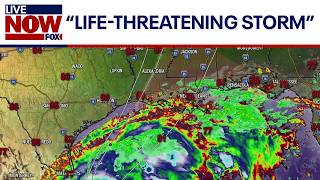 UPDATE Francine expected to hit Louisiana as a hurricane [upl. by Eldwin]