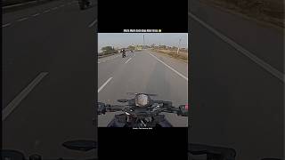 Marte Marte Bach Gaya Rider Crazy 😧motovlog bikelover ride youtubeshorts shortvideo [upl. by Shanie]