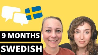 SWEDISH PROGRESS 🇸🇪 Chat with Anastasia from quotSvenska med Anastasiaquot EN subtitles available [upl. by Ecnahc]