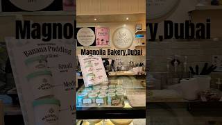 Magnolia Bakery New York City in Dubai 😱🔥 shorts youtubeshorts food [upl. by Naxor]