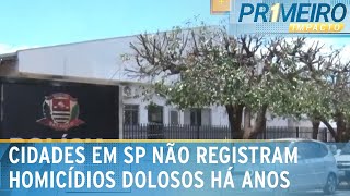 Cidades do Oeste de SP não registram homicídio doloso há 5 anos  Primeiro Impacto 190324 [upl. by Hilar]