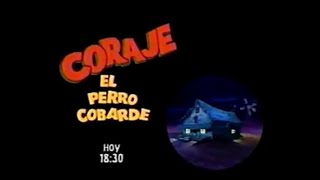 Promo Corajeel perro cobarde Cartoon Network 2003 [upl. by Anirbus]