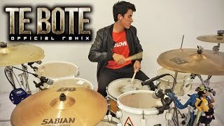 TE BOTÉ  Ozuna Bad Bunny Nicky Jam DRUM COVER [upl. by Neelrihs]