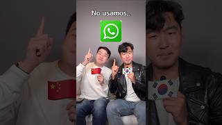 No usamos whatsapp coreano koreano chino china asia cultura [upl. by Aicel]