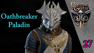 Baldurs Gate 3 Killiax The Silver Dragonborn Oathbreaker Paladin [upl. by Eiralih]