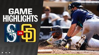 Mariners vs Padres Game Highlights 71024  MLB Highlights [upl. by Heinrick]