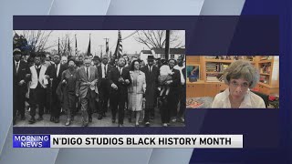 Hermene Hartman founder of NDIGO magazine discusses NDIGOs Black History TV programming [upl. by Bust]