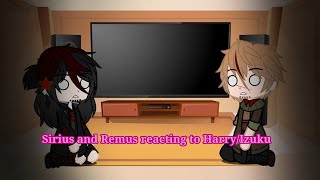 Sirius and Remus react to IzukuHarry Izuku Harry Potter remake description notice [upl. by Nerraj]