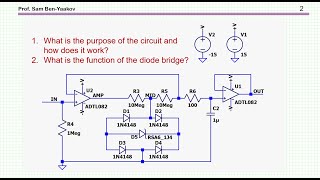 Slew rate limiter  an answer to “Analog electronics riddle” [upl. by Nylia]