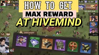 HOW TO GET MAX REWARD AT HIVEMIND  DOOMSDAY LAST SURVIVORS  DLS [upl. by Yenalem]