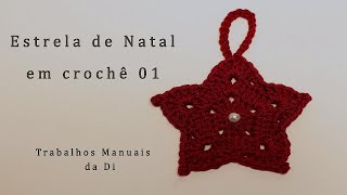 Decoração natalícia em crochê [upl. by Naujek22]